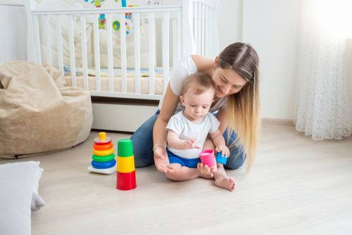 רעיונות לפעילות ביתית עם התינוק