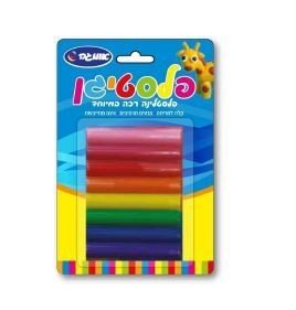 פלסטיגן - פלסטלינה 8 גוונים פלסטיגן - פלסטלינה 8 גוונים
