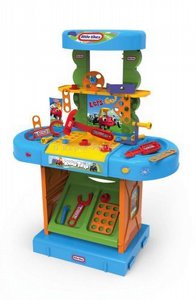סנדת כלים ניידת לתיקון 2 ב1 42 חלקים Little Tikes סנדת כלים ניידת לתיקון 2 ב1 42 חלקים Little Tikes