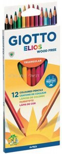 עפרונות אליוס 12 גוונים ג'יאוטו עפרונות אליוס 12 גוונים ג'יאוטו