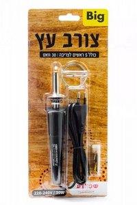 צורב עץ - 30 וואט big צורב עץ - 30 וואט big