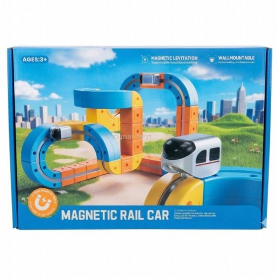 ����� ���� ����� 90 ����� Magnetic Rail Car