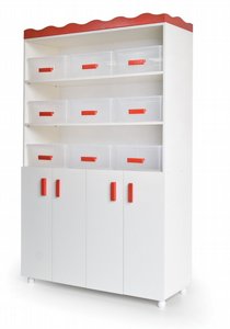 ארון מרכזי 3 תאים+מיכלים ארון מרכזי 3 תאים+מיכלים